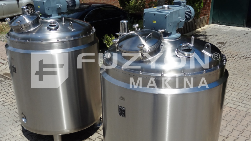 paslanmaz çelik depolama tankı